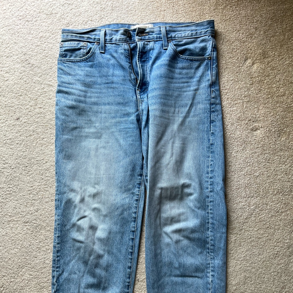 Madewell Men's Light Blue Straight Jeans